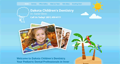 Desktop Screenshot of dakotachildrensdentistry.com