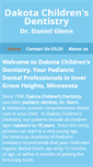 Mobile Screenshot of dakotachildrensdentistry.com